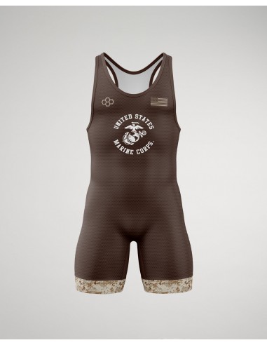 U.S. Marine Corps MARPAT Elite Wrestling Singlet